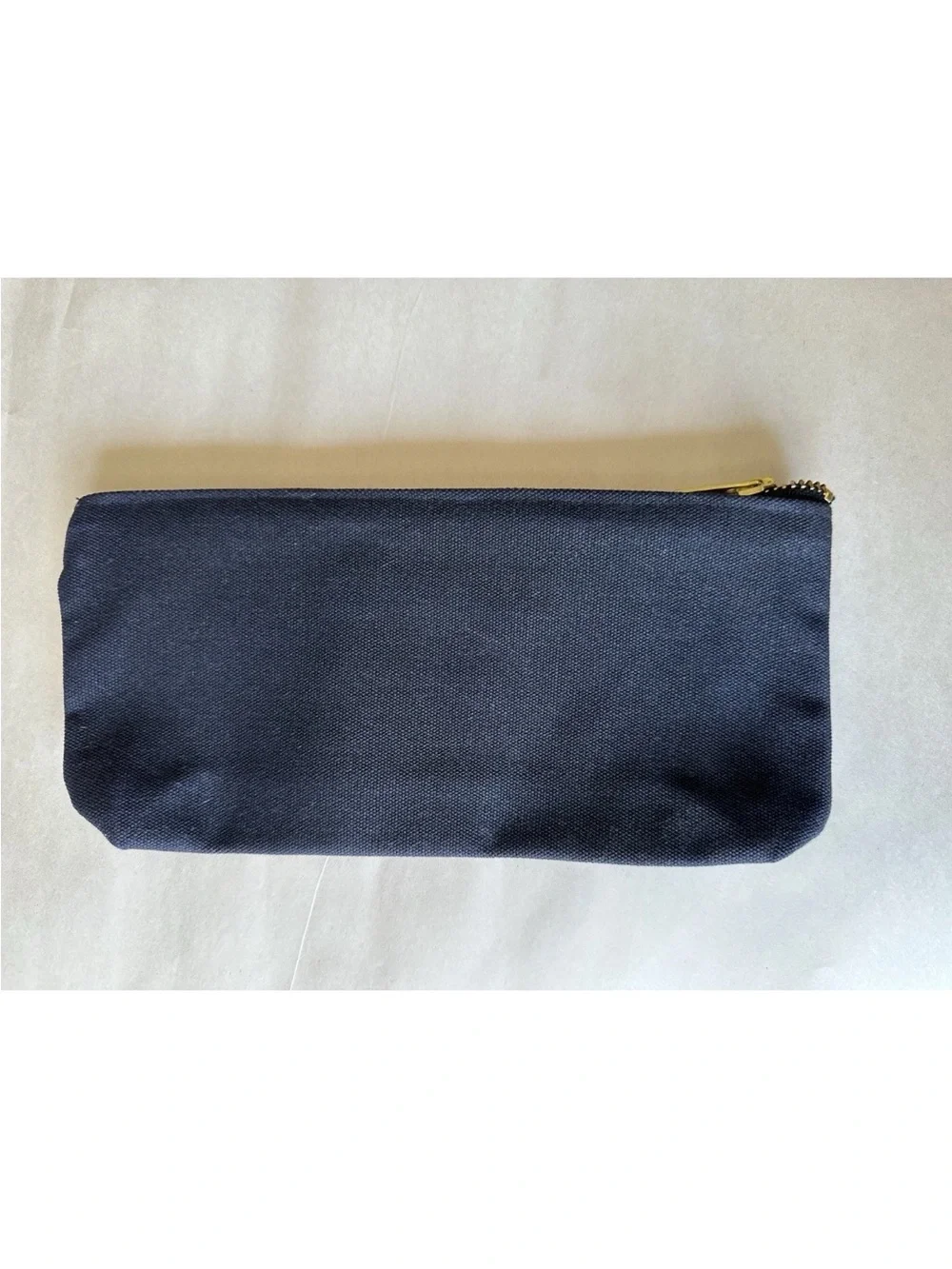 Peg and Awl No.5 The Scholar Pouch Coal Navy Blue Waxed